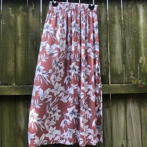 Roxy Floral maxi skirt